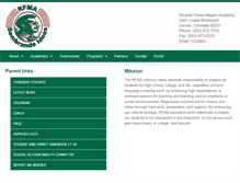 Tablet Screenshot of magonacademy.org